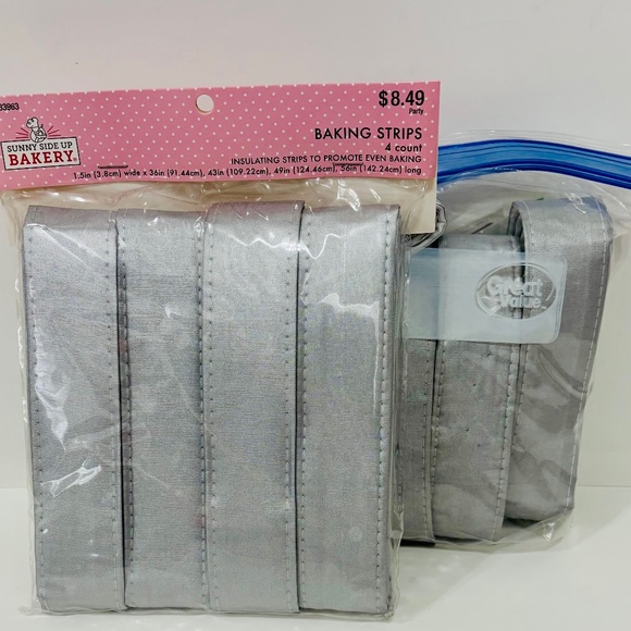 Cake Baking Strips Bake Even Cakes Set of 8 Baking Strips - Picture 1 of 5